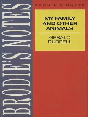cover image of Durrell: My Family and Other Animals